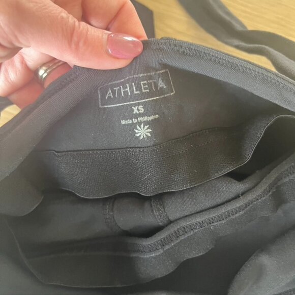 ATHLETA halter dress Black Tie Neck size XS - Picture 8 of 8